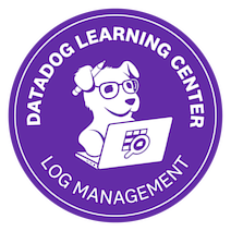Datadog Logs Management Badge